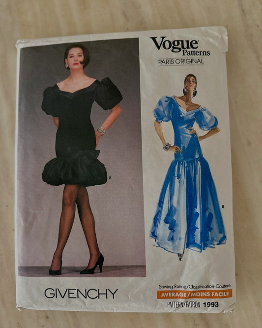 Vogue Pattern - Givenchy